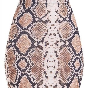 2 piece snake print set